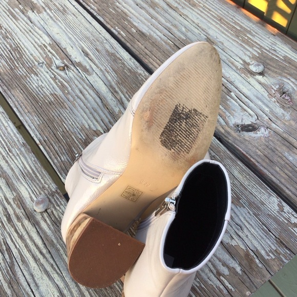 Topshop taupe birch block heel booties size 39 - Picture 7 of 10